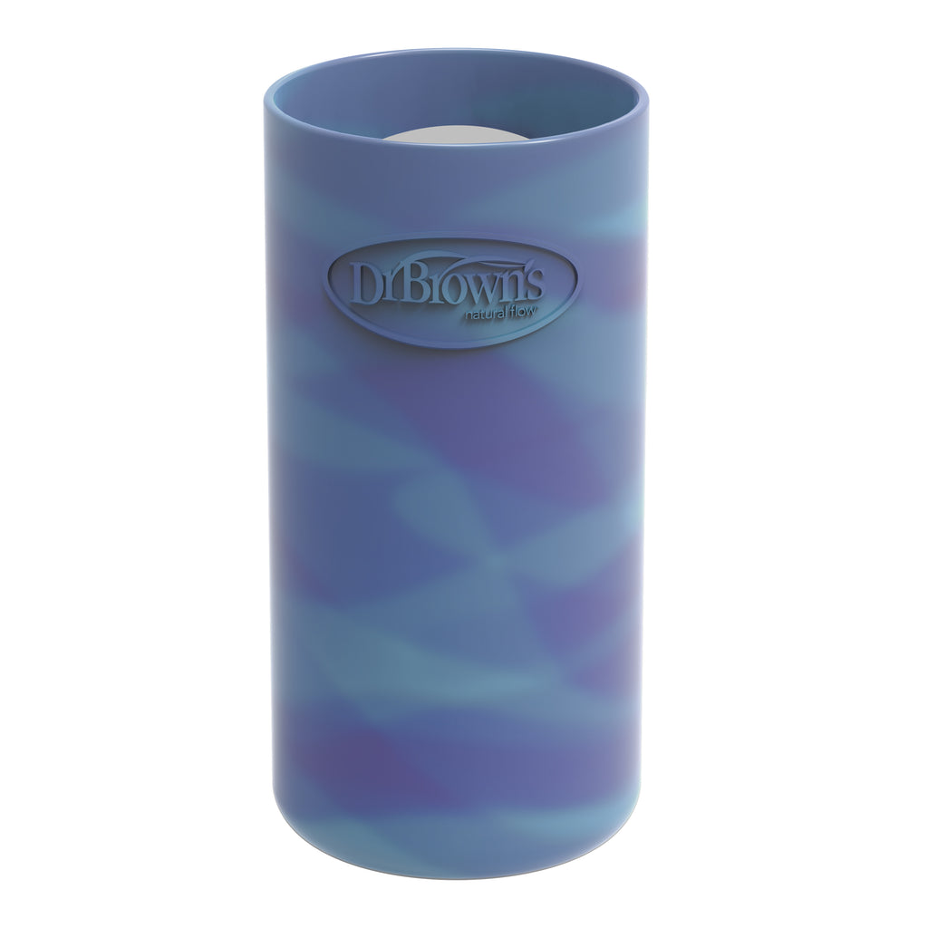 dr-brown-s-natural-flow-options-set-custodie-in-silicone-per-biberon-vetro-collo image 1