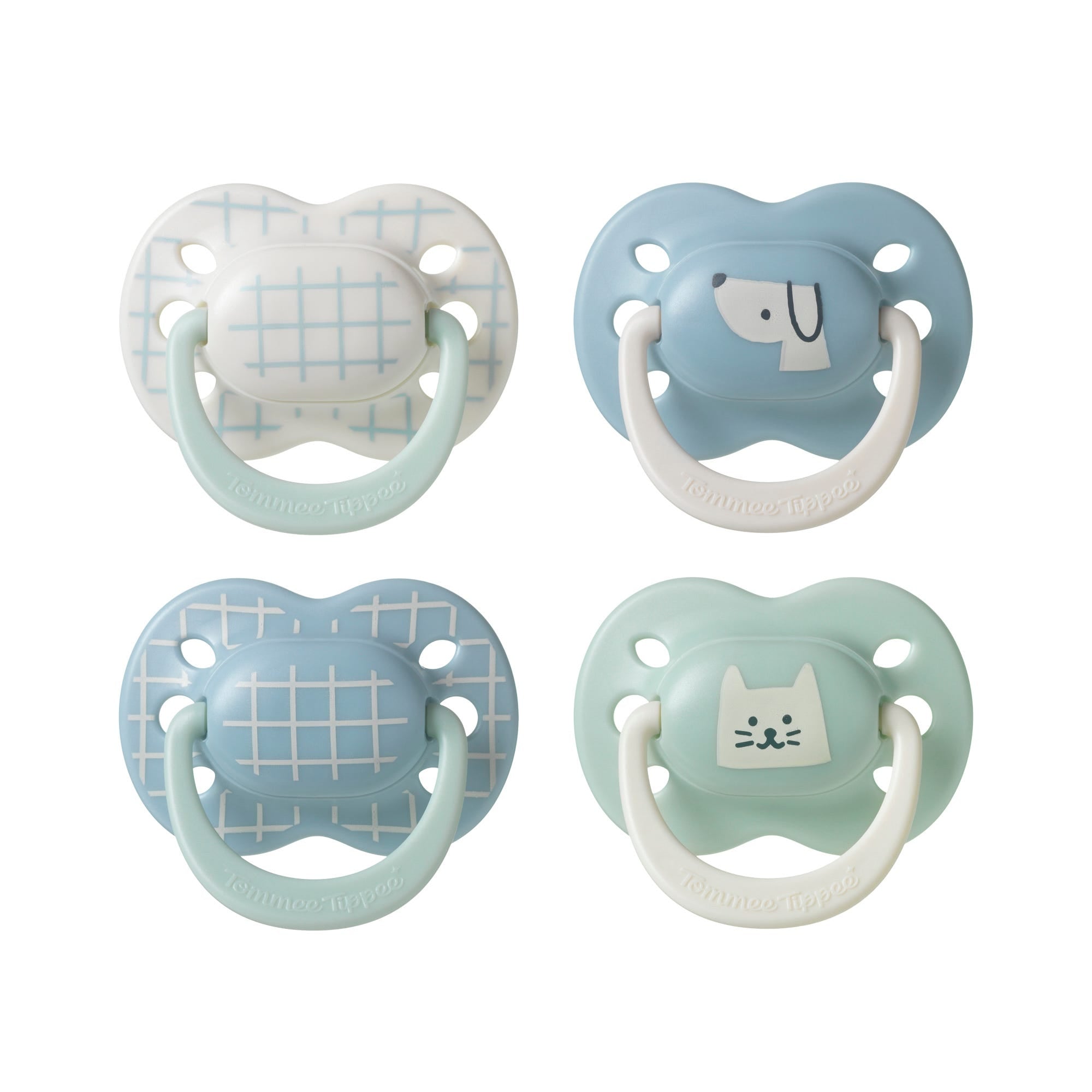 tommee-tippee-ultimate-fit-pacifier-club-house-succhietto-simmetrico image 1