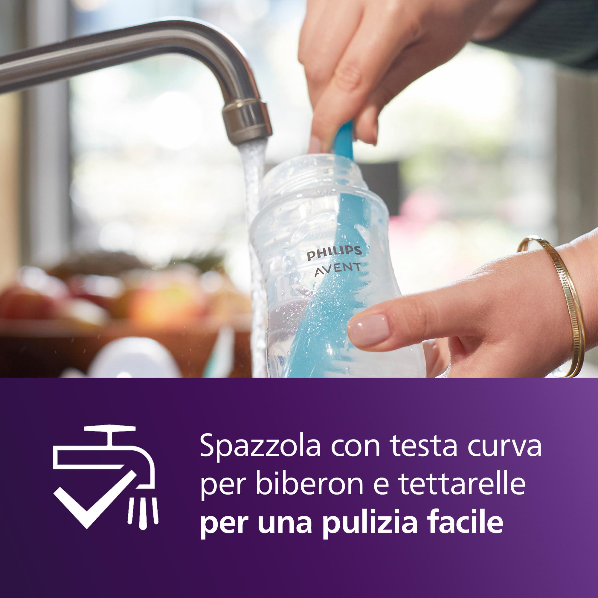 philips-avent-set-regalo-sterilizzatore-vapore-scf291-30-con-spazzola image 7