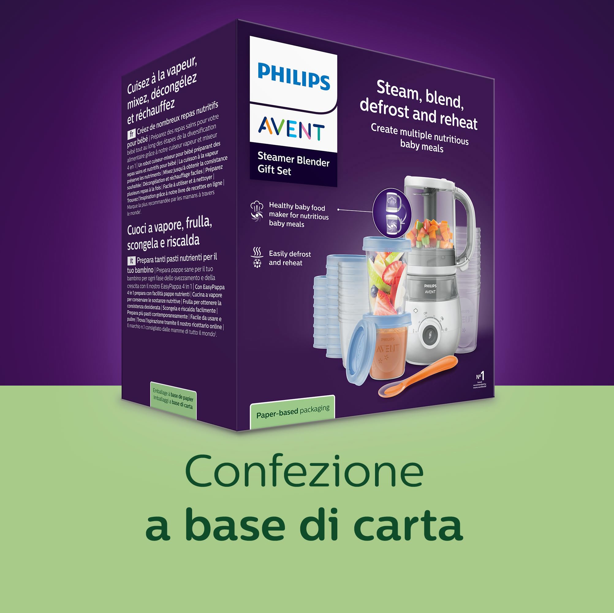 philips-avent-easypappa-4in1-steamer-blender-scf883-20-con-vasetti image 8