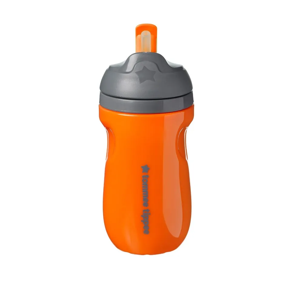 tommee-tippee-insulated-straw-toddler-cup-260ml-12m image 1