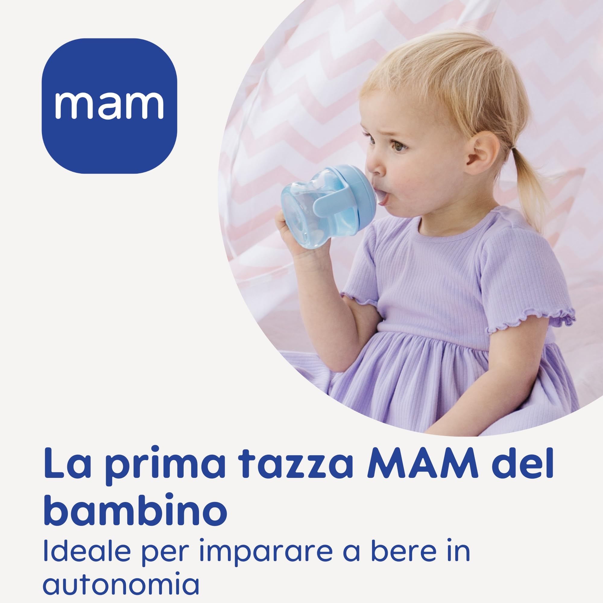 mam-starter-cup-150-ml-prima-tazza-beccuccio-4-mesi-rosa image 2
