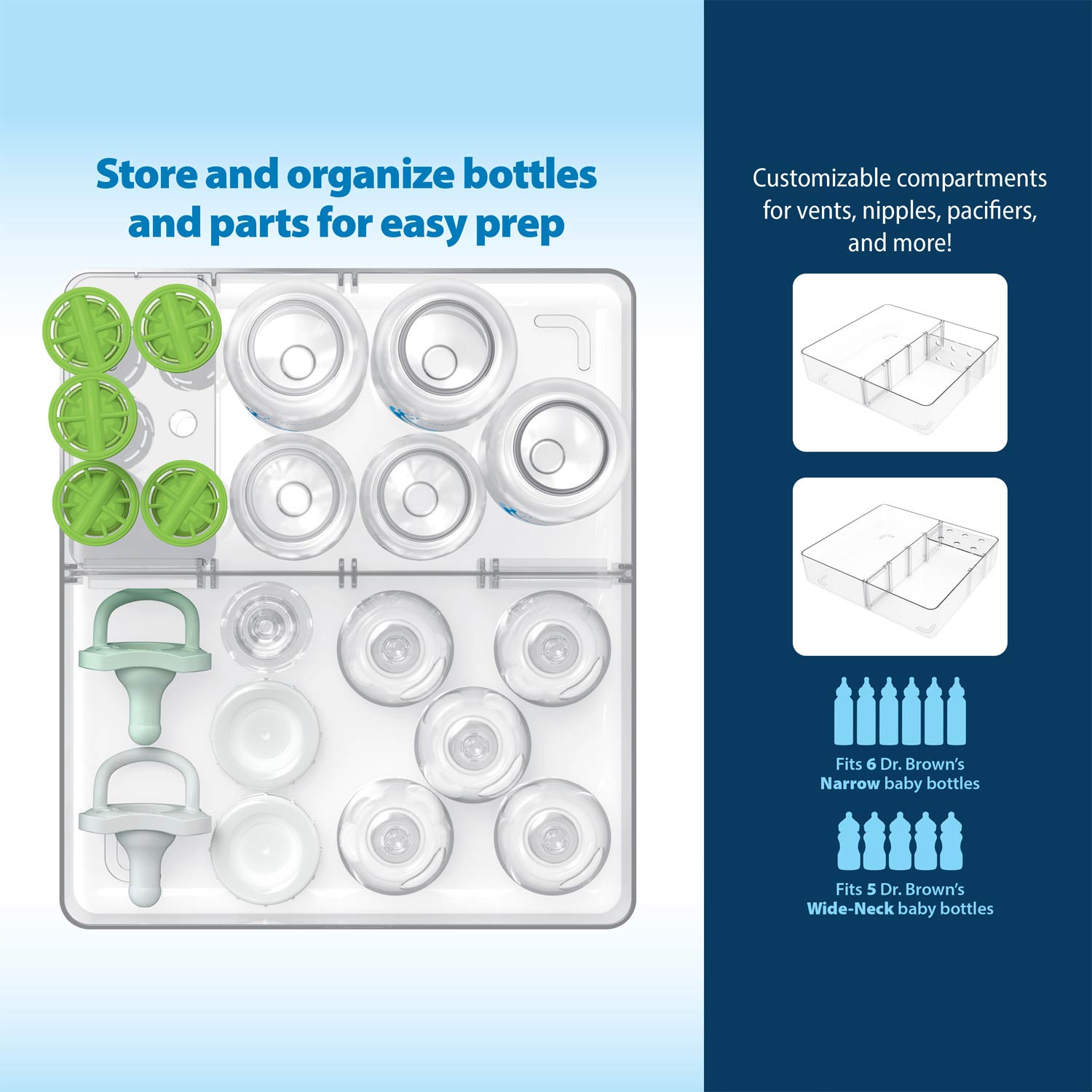 dr-brown-s-customizable-storage-tray-vassoio-porta-biberon image 4