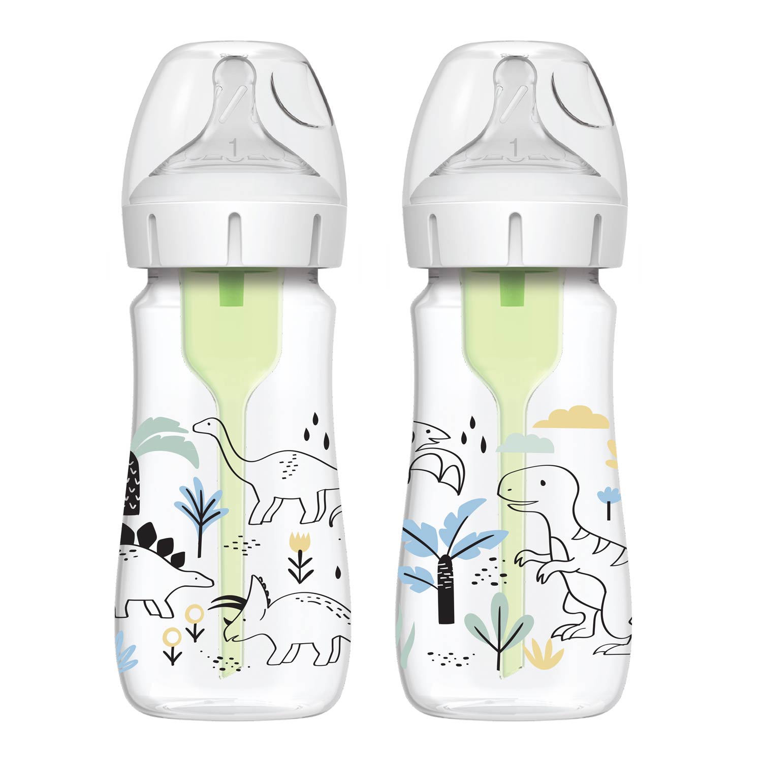 dr-brown-s-natural-flow-anti-colic-options-biberon-collo-largo-270ml-2-pezzi image 2