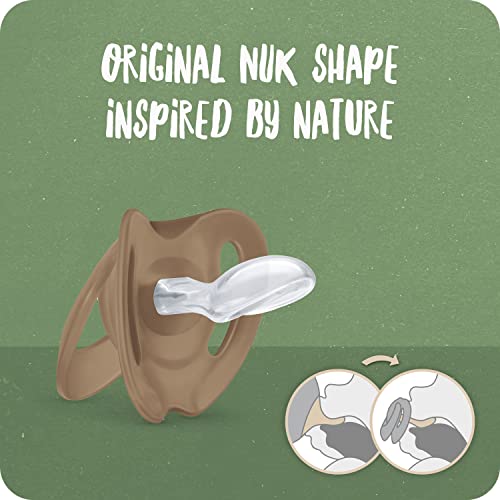 nuk-for-nature-succhietto-0-6-mesi-in-silicone-sostenibile-confezione-da-2-verde image 8