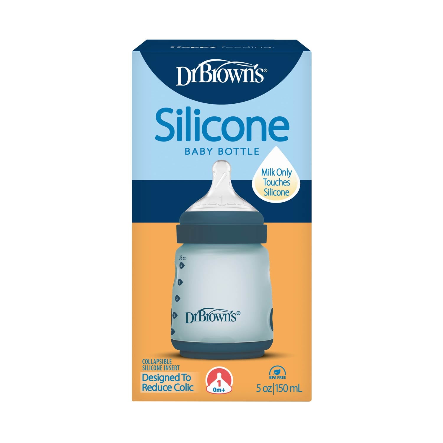 dr-brown-s-biberon-in-silicone-anti-colica-2 image 3