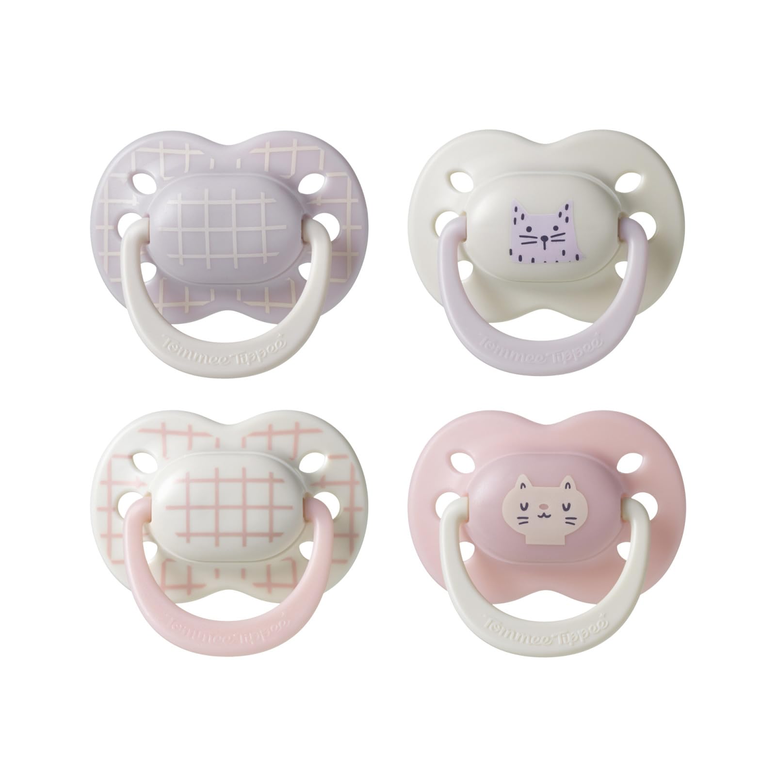 tommee-tippee-ultimate-fit-succhietto-0-6-mesi-ortodontico-set-da-4-club-house image 1