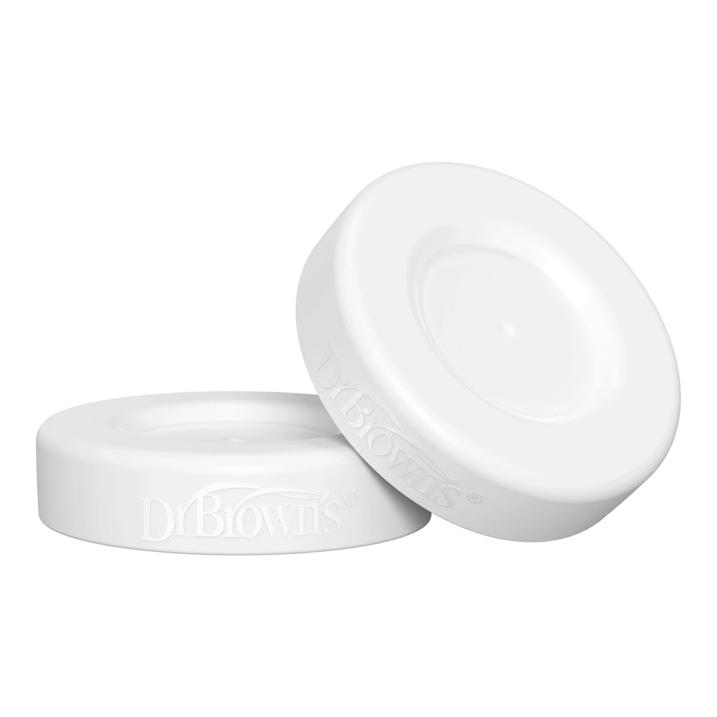 dr-brown-s-tappi-viaggio-in-silicone-per-biberon-150-e-270-ml image 1