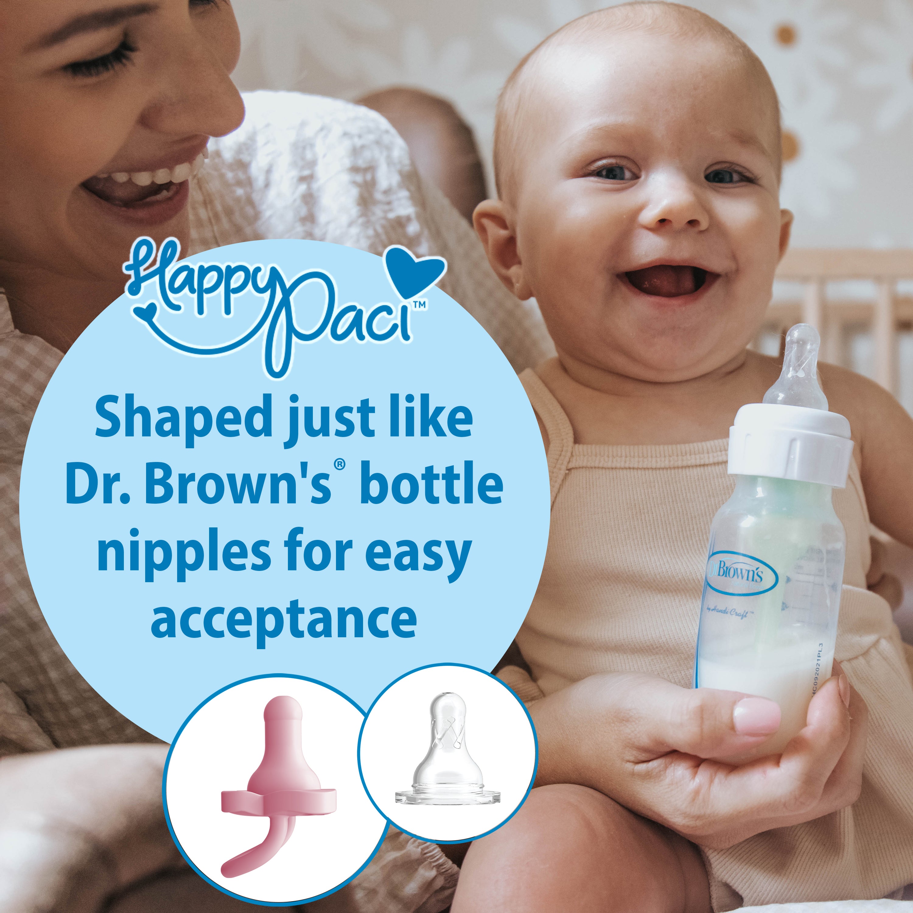 dr-brown-s-happypaci-succhietto-silicone-100-monopezzo image 4