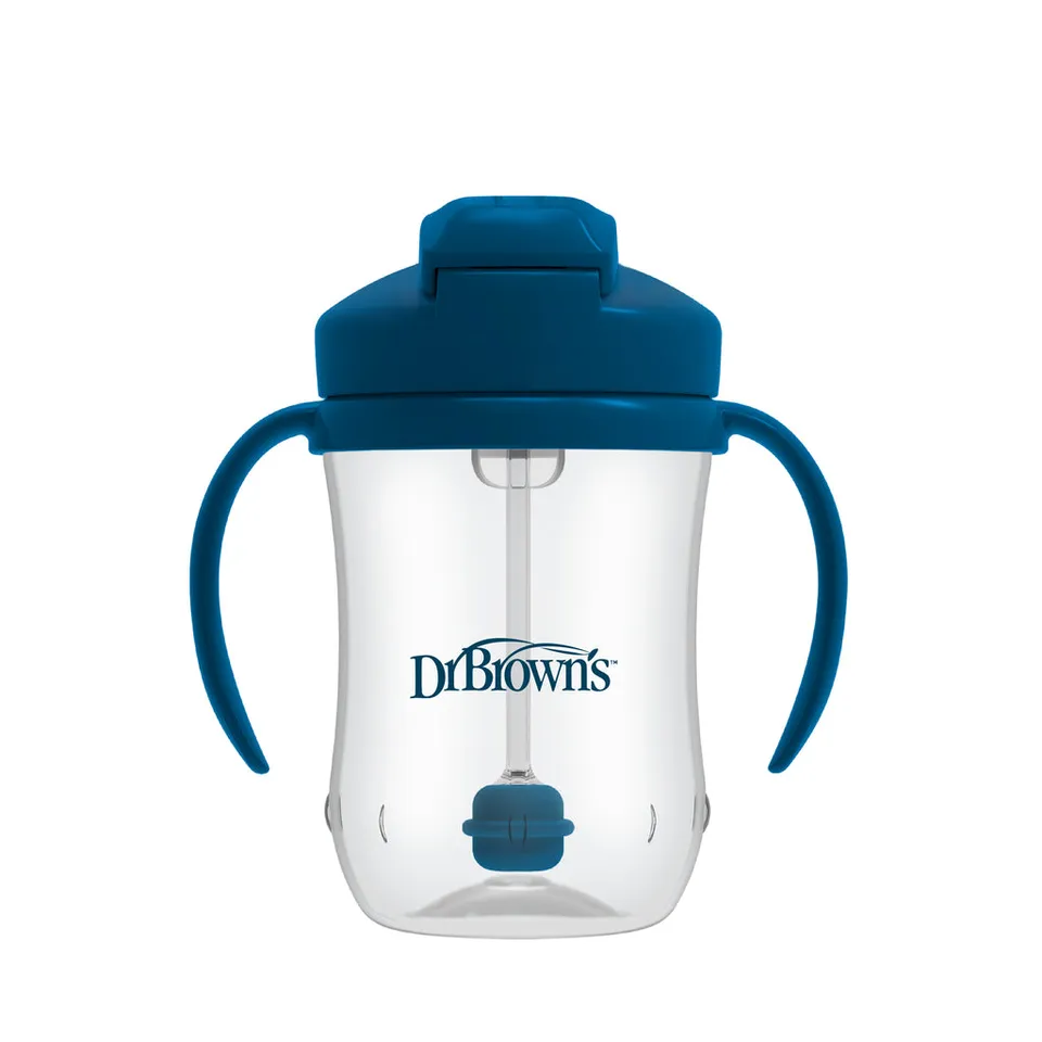 dr-brown-s-milestones-first-straw-cup-tazza-con-cannuccia image 1