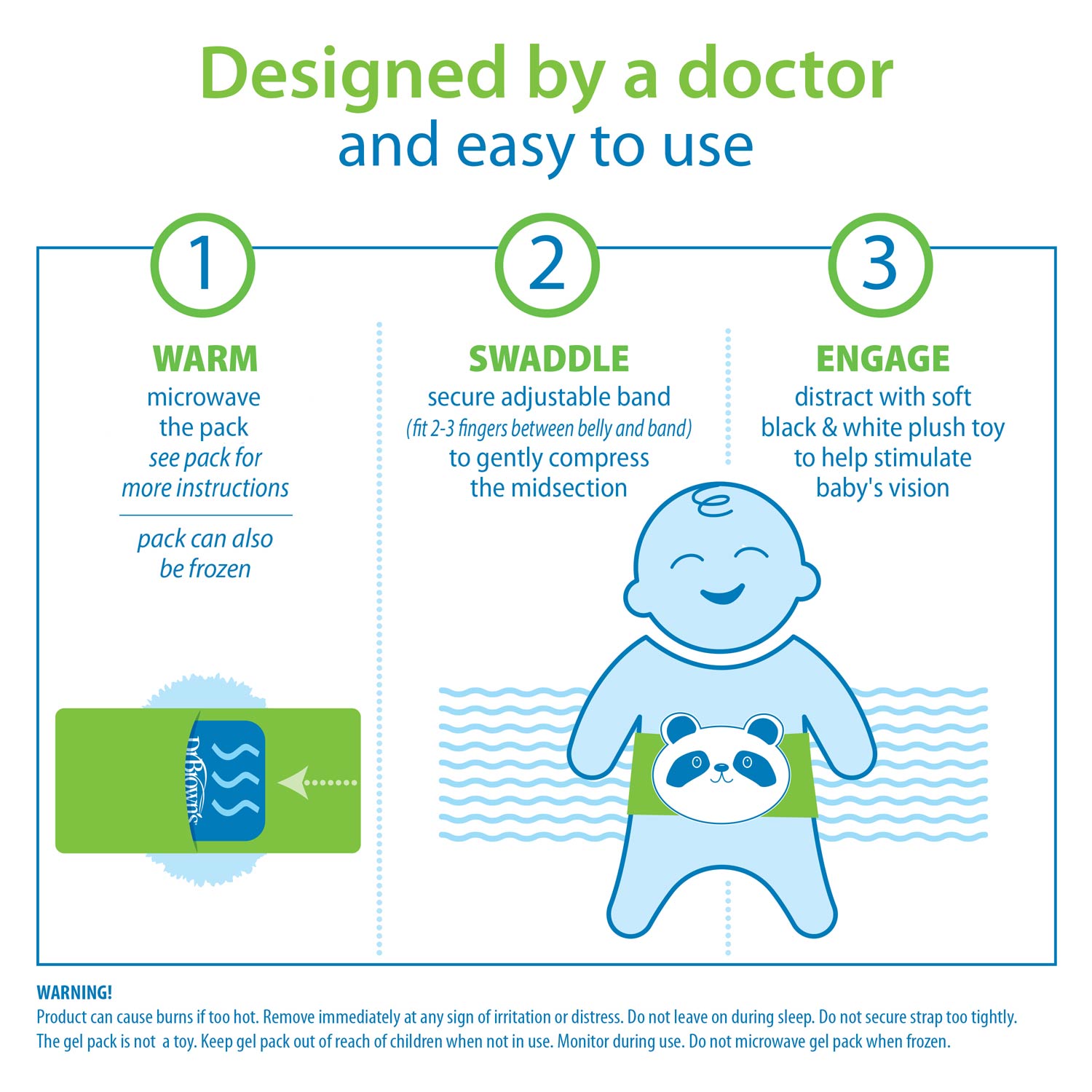 dr-brown-s-infant-gripebelt-fascia-panda-riscaldabile-per-coliche image 6