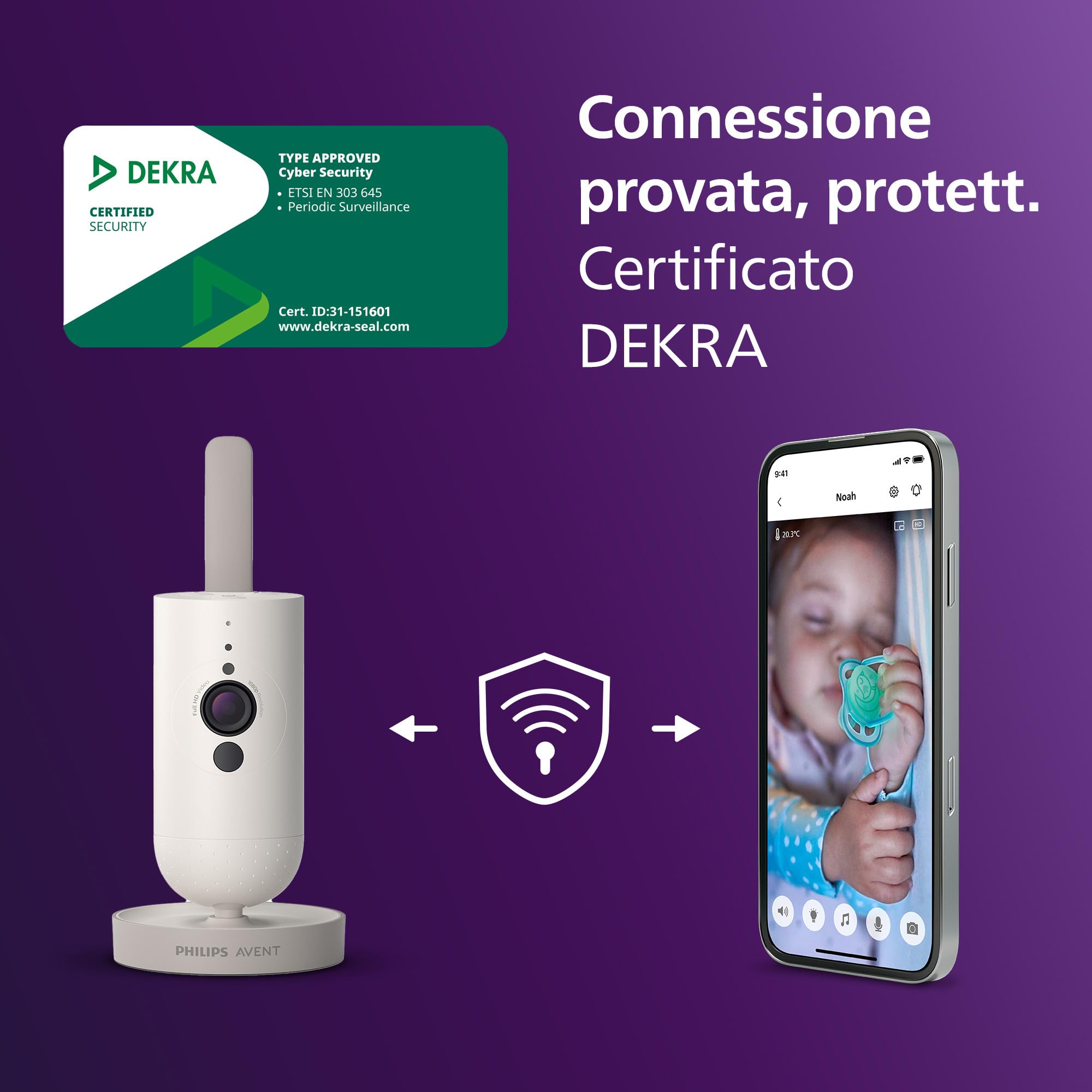 philips-avent-scd951-26-connected-baby-monitor-wi-fi-hd-con-visione-notturna image 8