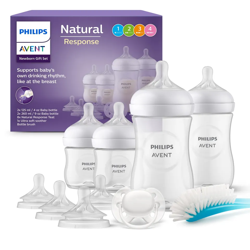 philips-avent-scd838-13-set-regalo-neonato-4-biberon-natural-response image 1