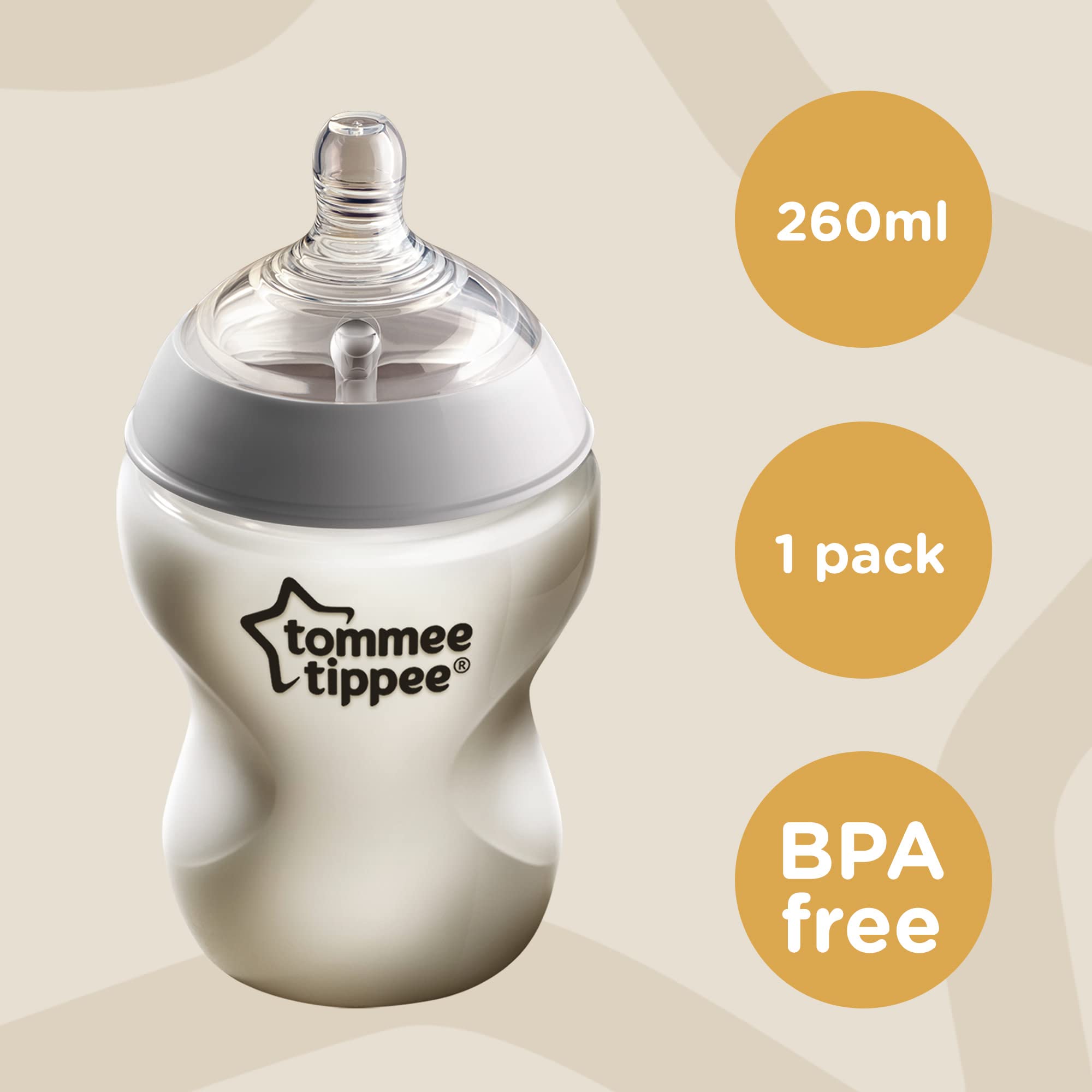 tommee-tippee-closer-to-nature-biberon-260-ml-flusso-lento image 4