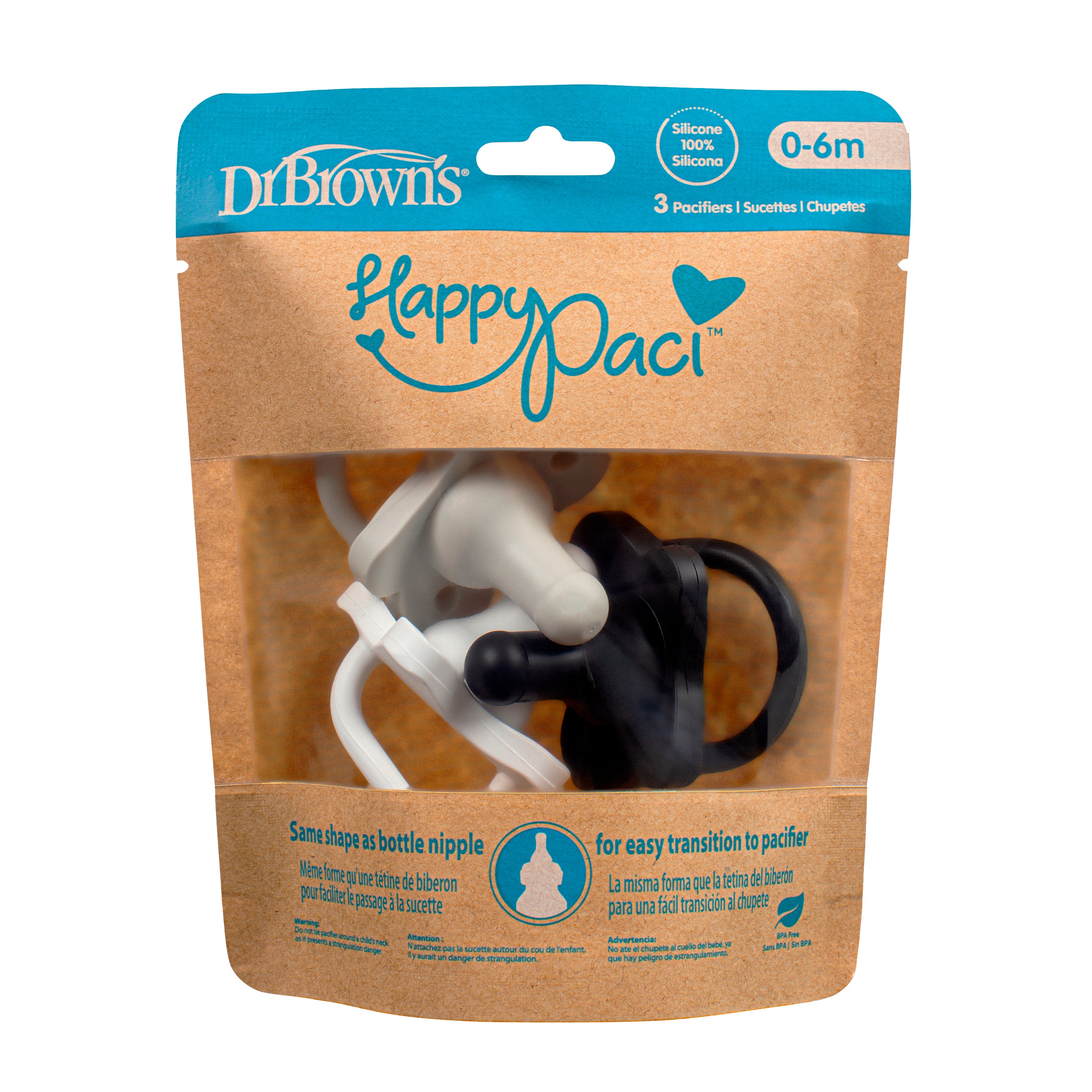 dr-brown-s-happypaci-succhietto-silicone-monoblocco image 4