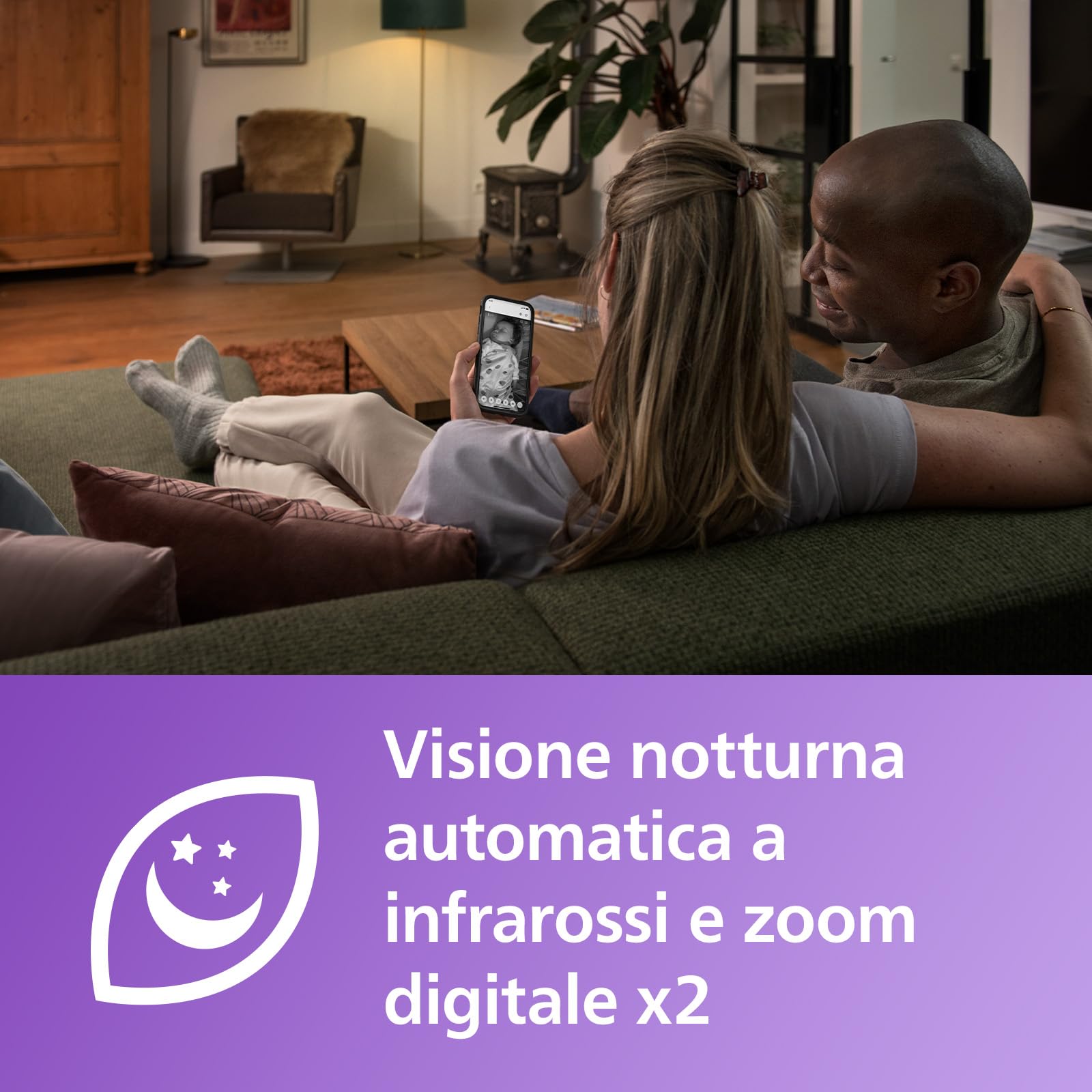 philips-avent-connected-baby-camera-scd643-26-con-app-e-visione-notturna image 5