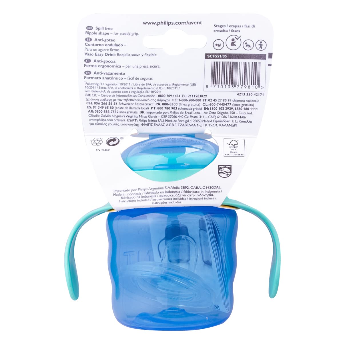 philips-avent-scf551-05-tazza-in-silicone-con-beccuccio-e-manici-12m image 4
