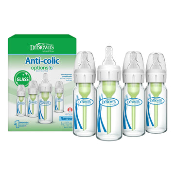 dr-brown-s-anti-colic-options-biberon-vetro-collo-stretto-120-ml-4-pack image 5