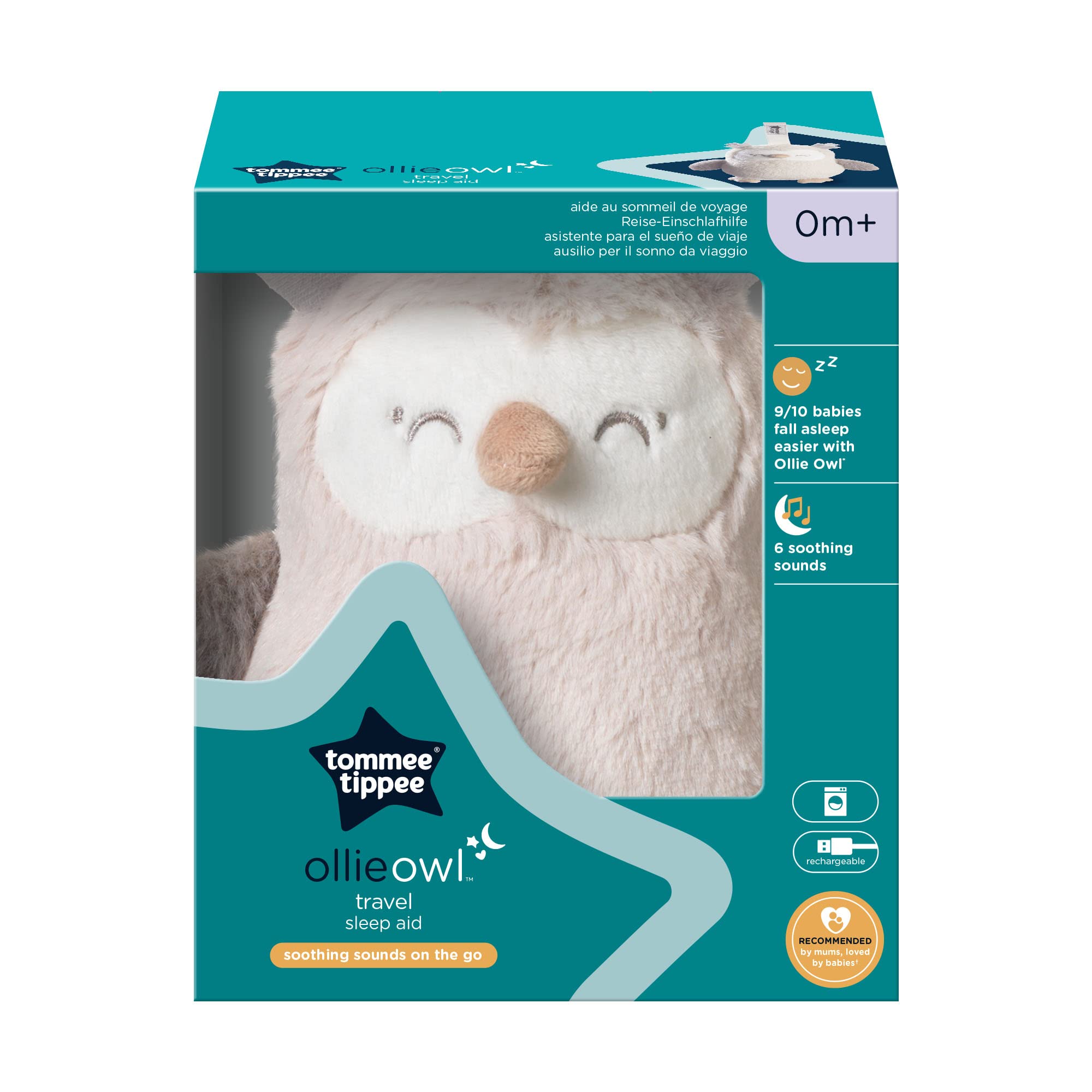 tommee-tippee-mini-grofriend-ollie-the-owl-ausilio-sonno-ricaricabile image 2