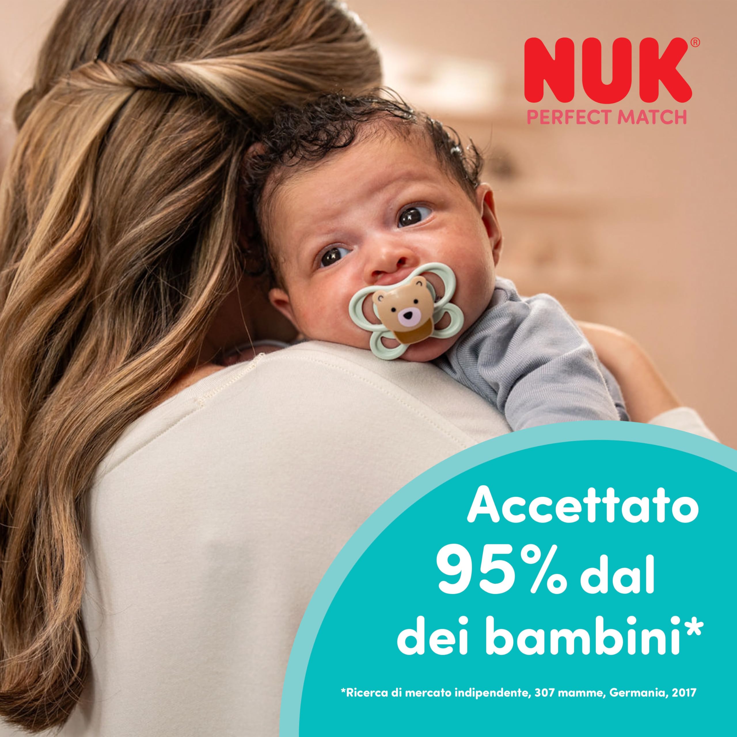nuk-perfect-match-air-succhietto-0-6-mesi-volpe-orso-2-pezzi image 4
