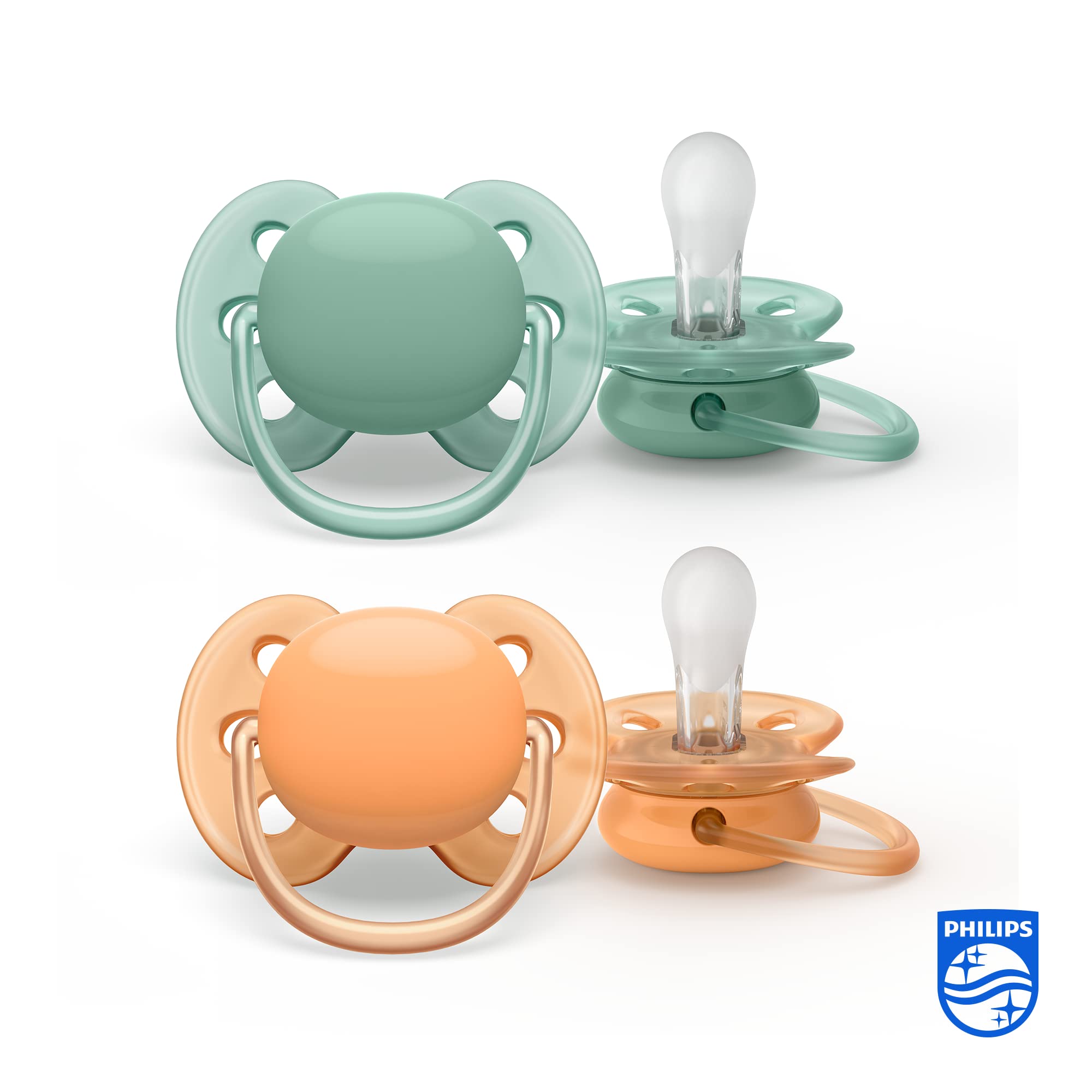 philips-avent-ultra-soft-scf091-03-succhietto-0-6-mesi-2-pezzi image 2