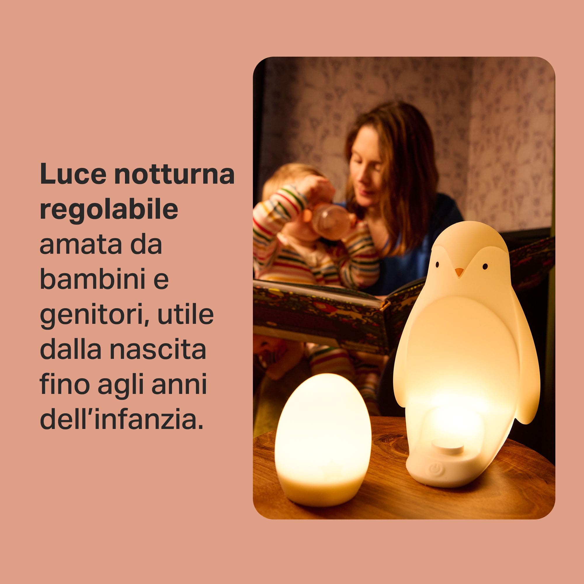 tommee-tippee-luce-da-notte-portatile-pinguino-2-in-1-usb image 4