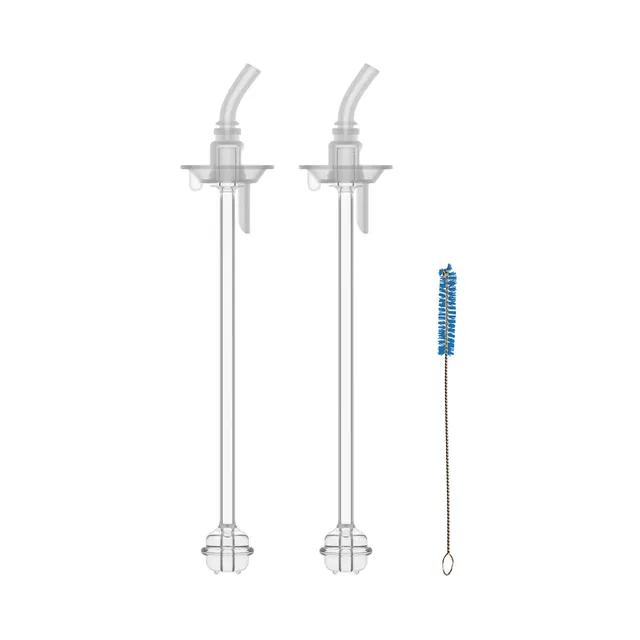 dr-brown-s-kit-ricambio-cannucce-sippy-straw-bottle-collo-stretto-scovolino image 1