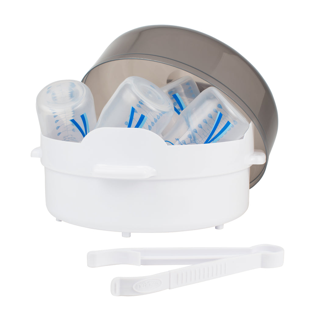 dr-brown-s-sterilizzatore-a-vapore-per-microonde-per-biberon-fino-a-4-biberon image 1
