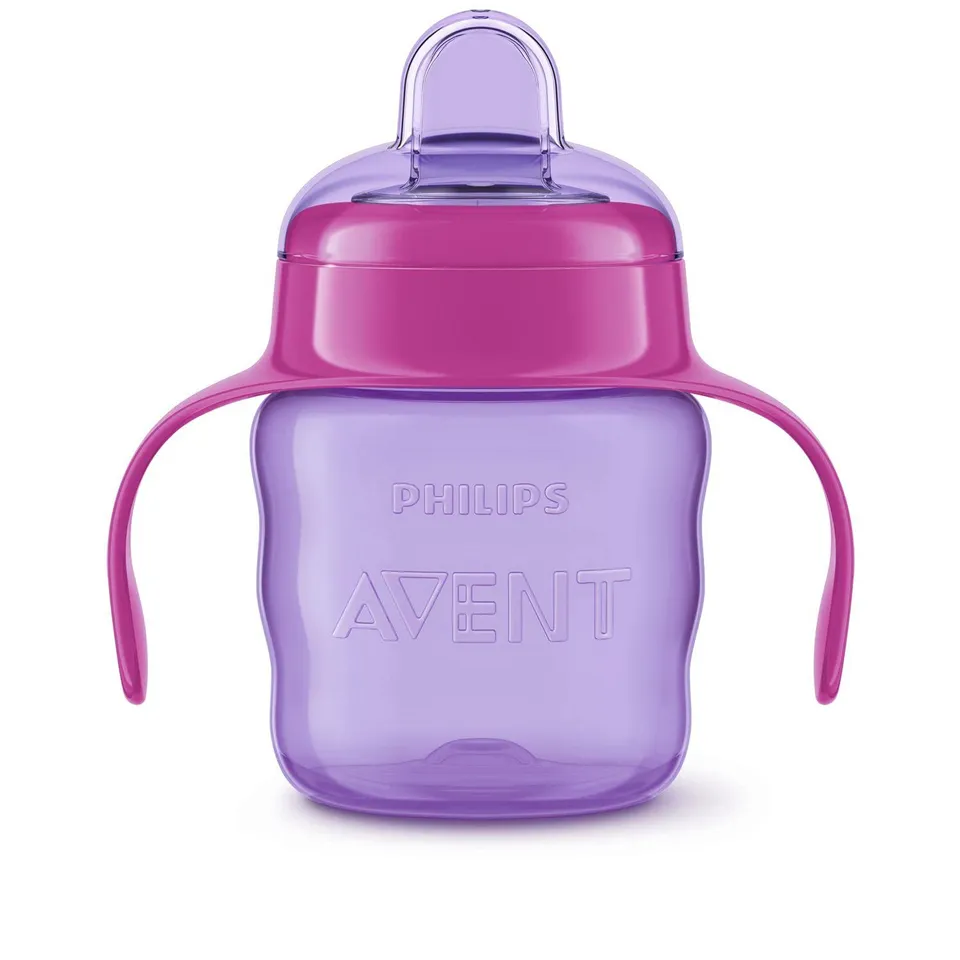 philips-avent-scf551-03-easy-sip-tazza-200-ml-6m-viola-rosa image 1
