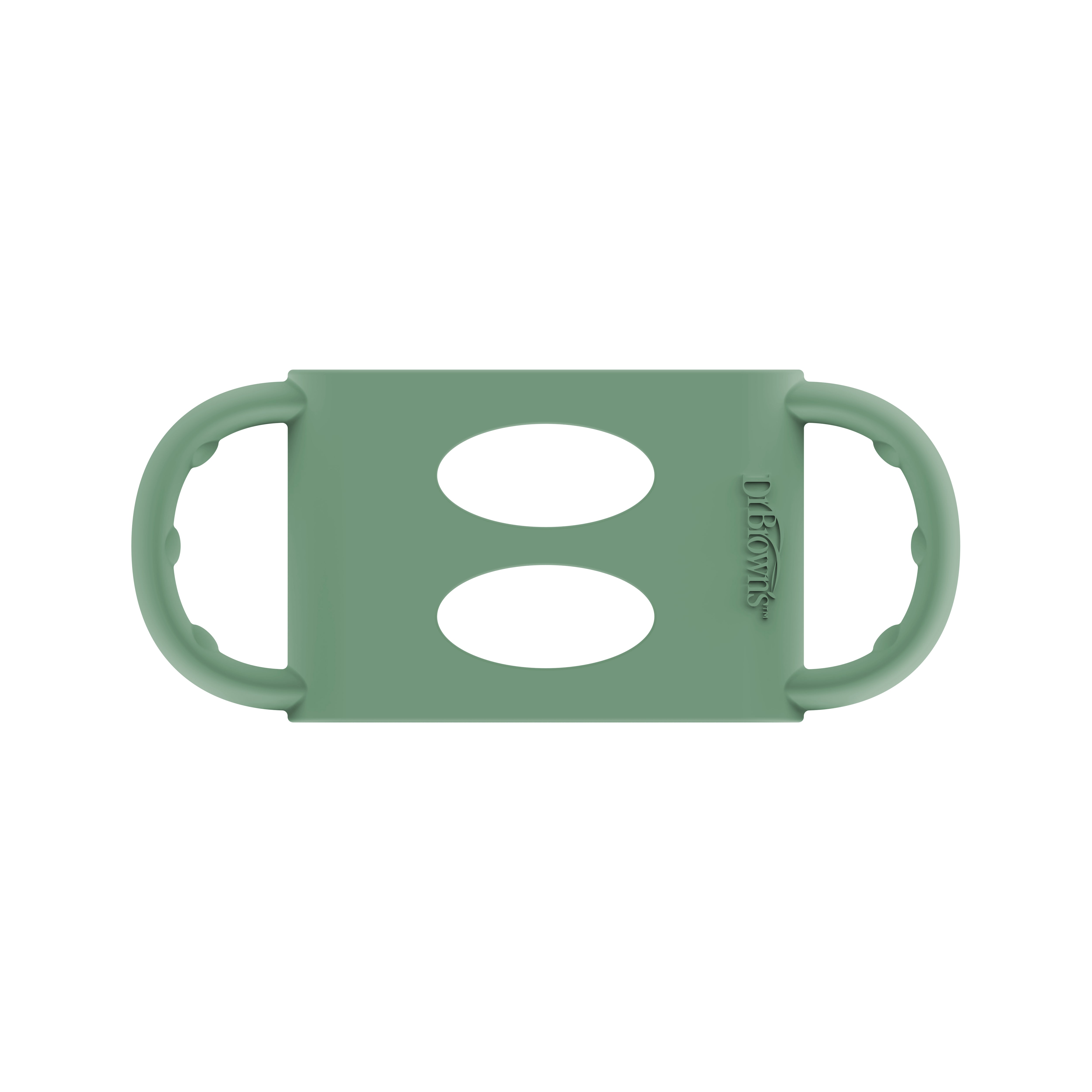 dr-brown-s-milestones-manici-in-silicone-collo-largo-impugnatura-antiscivolo image 2