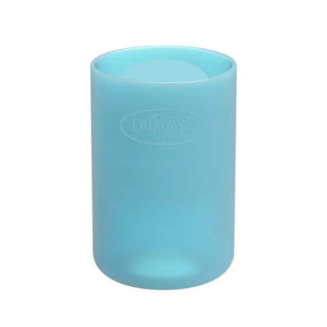 dr-brown-s-natural-flow-options-cover-in-silicone-per-biberon-vetro-narrow image 1