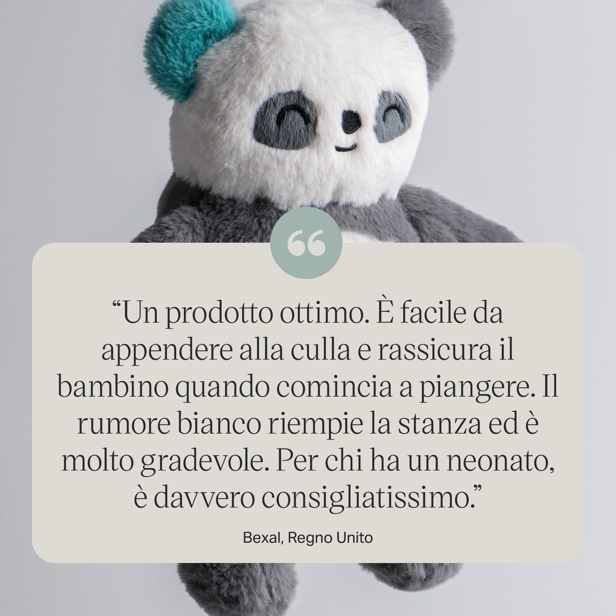 tommee-tippee-pip-il-panda-ausilio-sonno-crysensor-luce-e-6-suoni-usb image 8