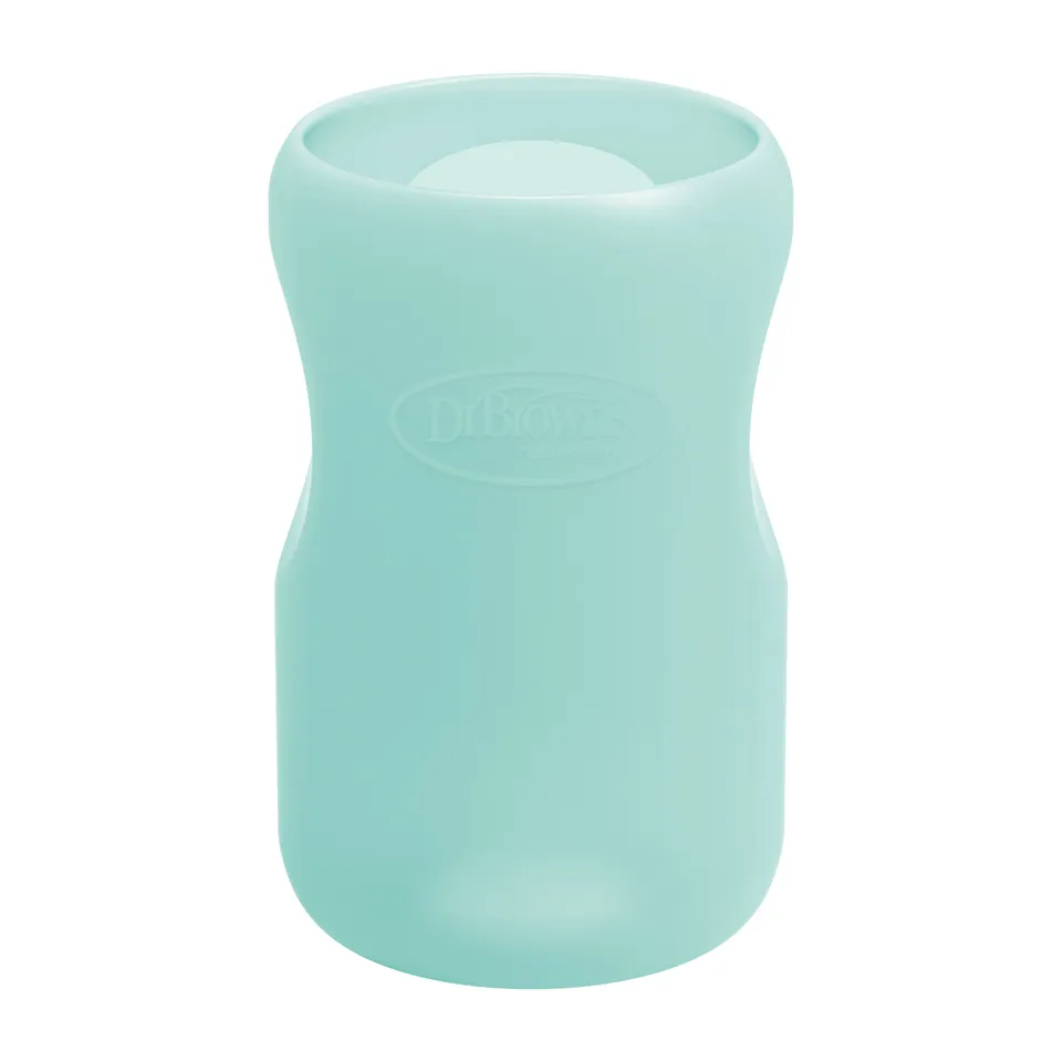 dr-brown-s-options-cover-in-silicone-per-biberon-vetro-collo-largo image 1