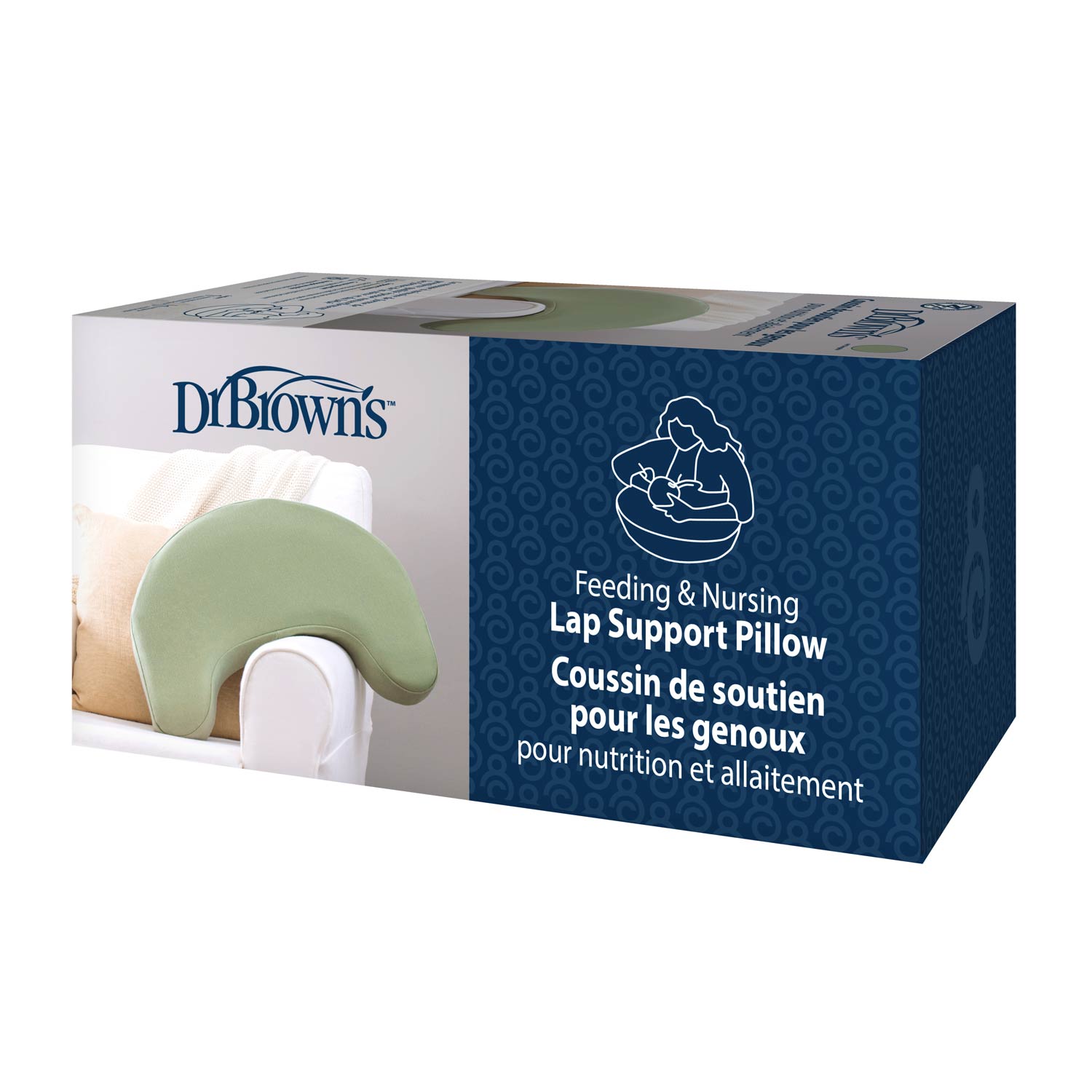 dr-brown-s-cuscino-allattamento-supporto-ginocchia-memory-foam image 2
