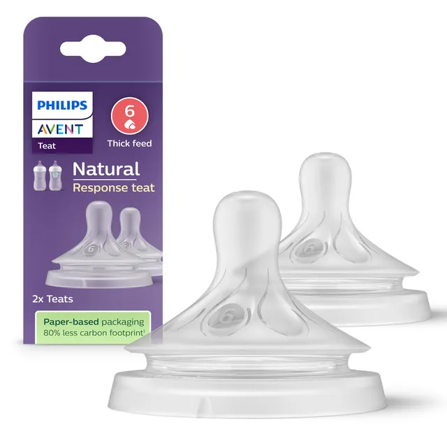 philips-avent-natural-response-scy966-02-tettarella-biberon-6m-2-pz image 1