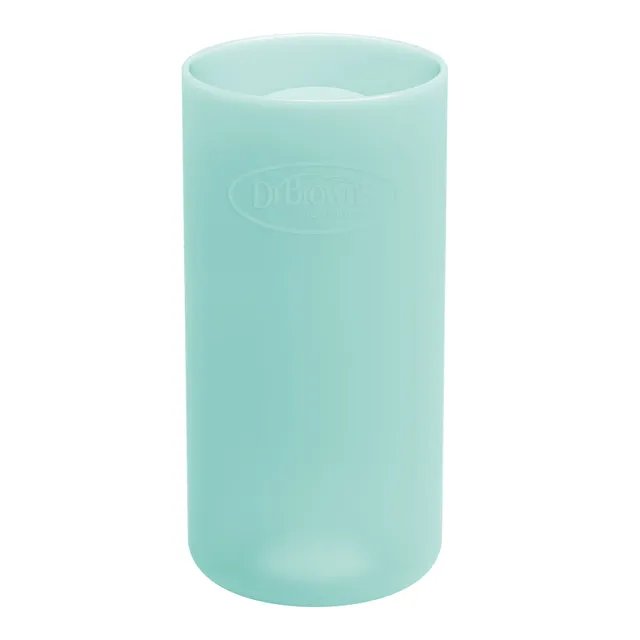 dr-brown-s-natural-flow-options-custodia-in-silicone-per-biberon-vetro-collo-str image 1