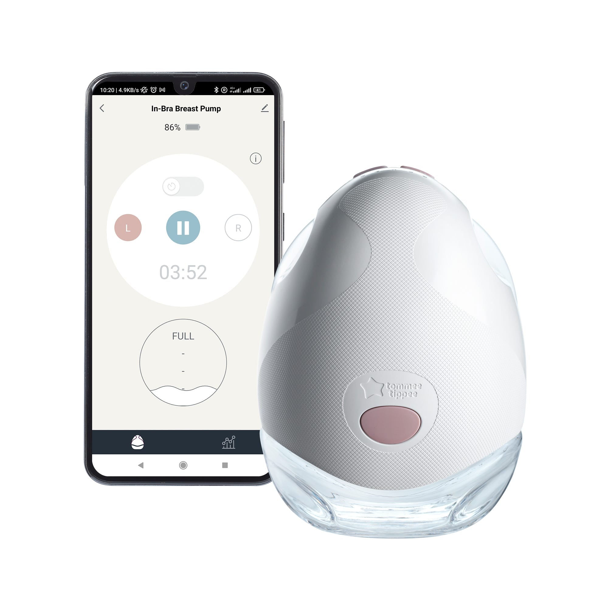 tommee-tippee-made-for-me-tiralatte-elettrico-indossabile-con-app image 1