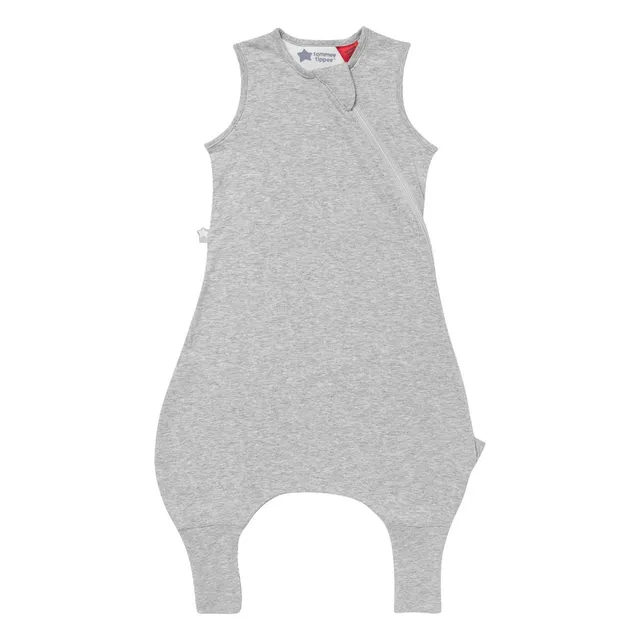 tommee-tippee-grobag-steppee-sky-grey-marl-sacco-nanna-con-gambe image 1