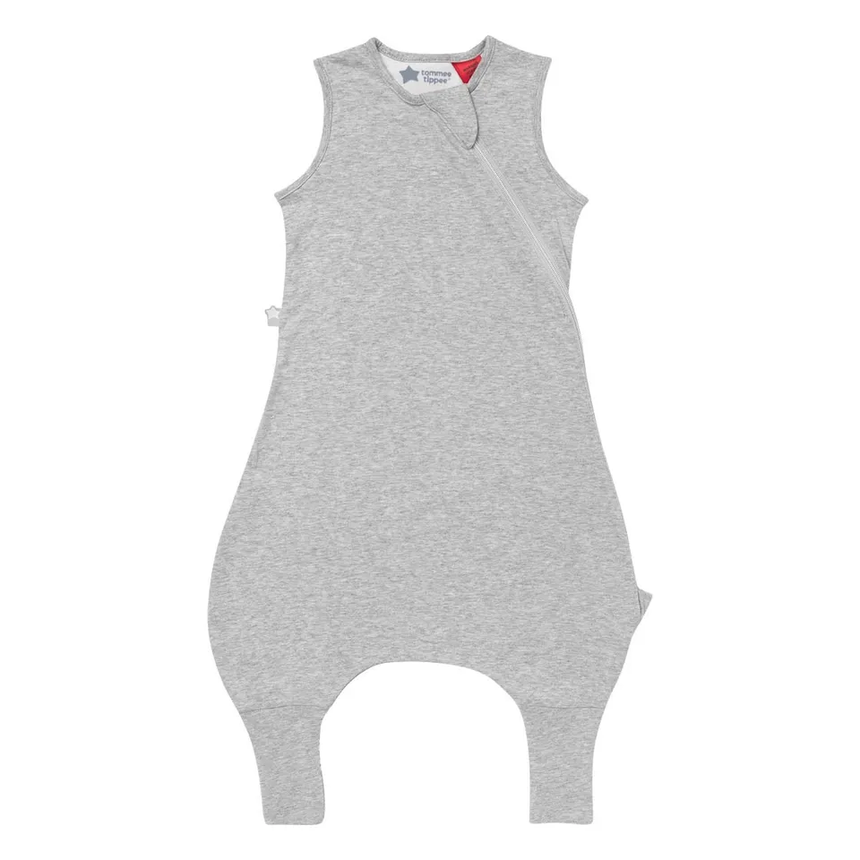 tommee-tippee-grobag-steppee-sky-grey-marl-sacco-nanna-con-gambe image 1