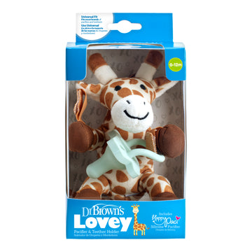 dr-brown-s-lovey-portaciuccio-e-massaggiagengive-giraffa-con-happypaci-in-silico image 6