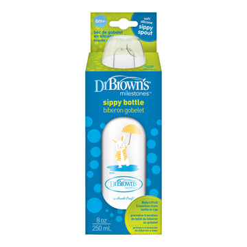 dr-brown-s-milestones-biberon-sippy-stretto-250-ml-con-beccuccio-6m-2 image 6