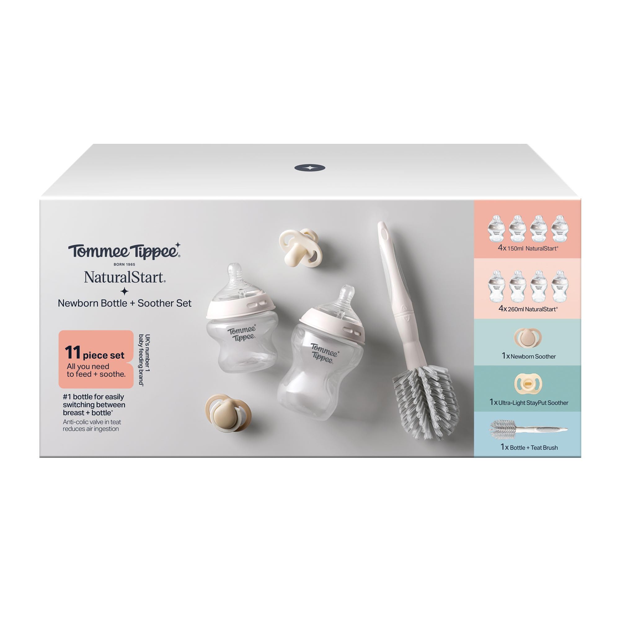 tommee-tippee-natural-start-starter-set-biberon-ciucci-11-pezzi image 2