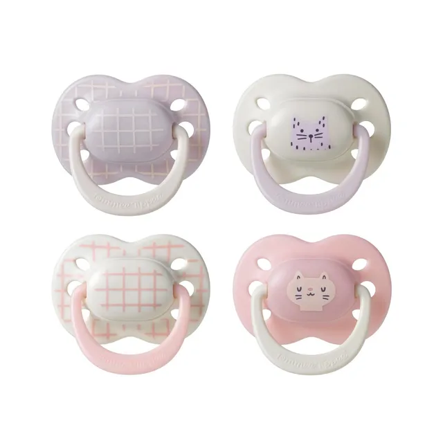 tommee-tippee-ultimate-fit-succhietto-0-6-mesi-ortodontico-set-da-4-club-house image 1