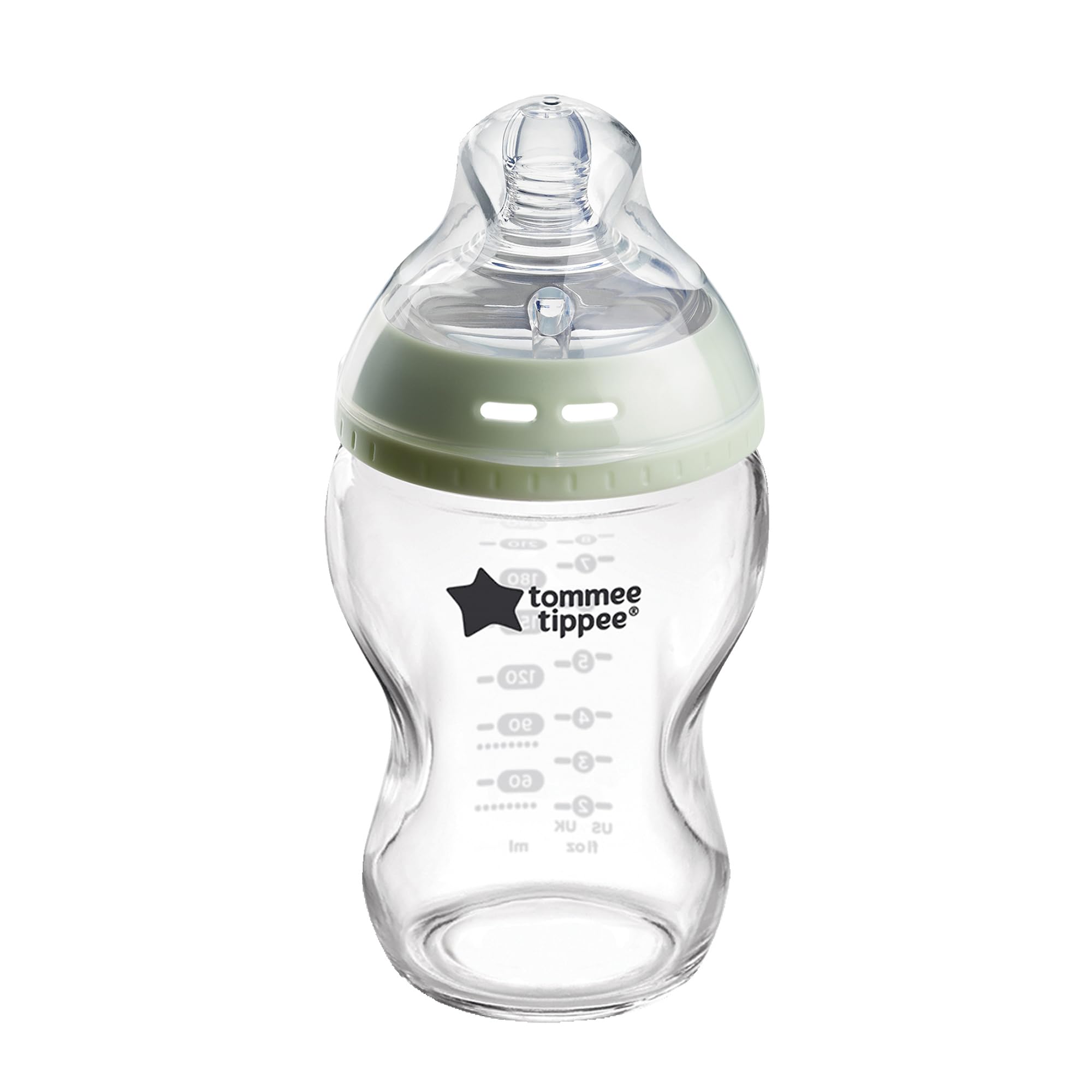 tommee-tippee-natural-start-biberon-vetro-anticolica-250ml image 1