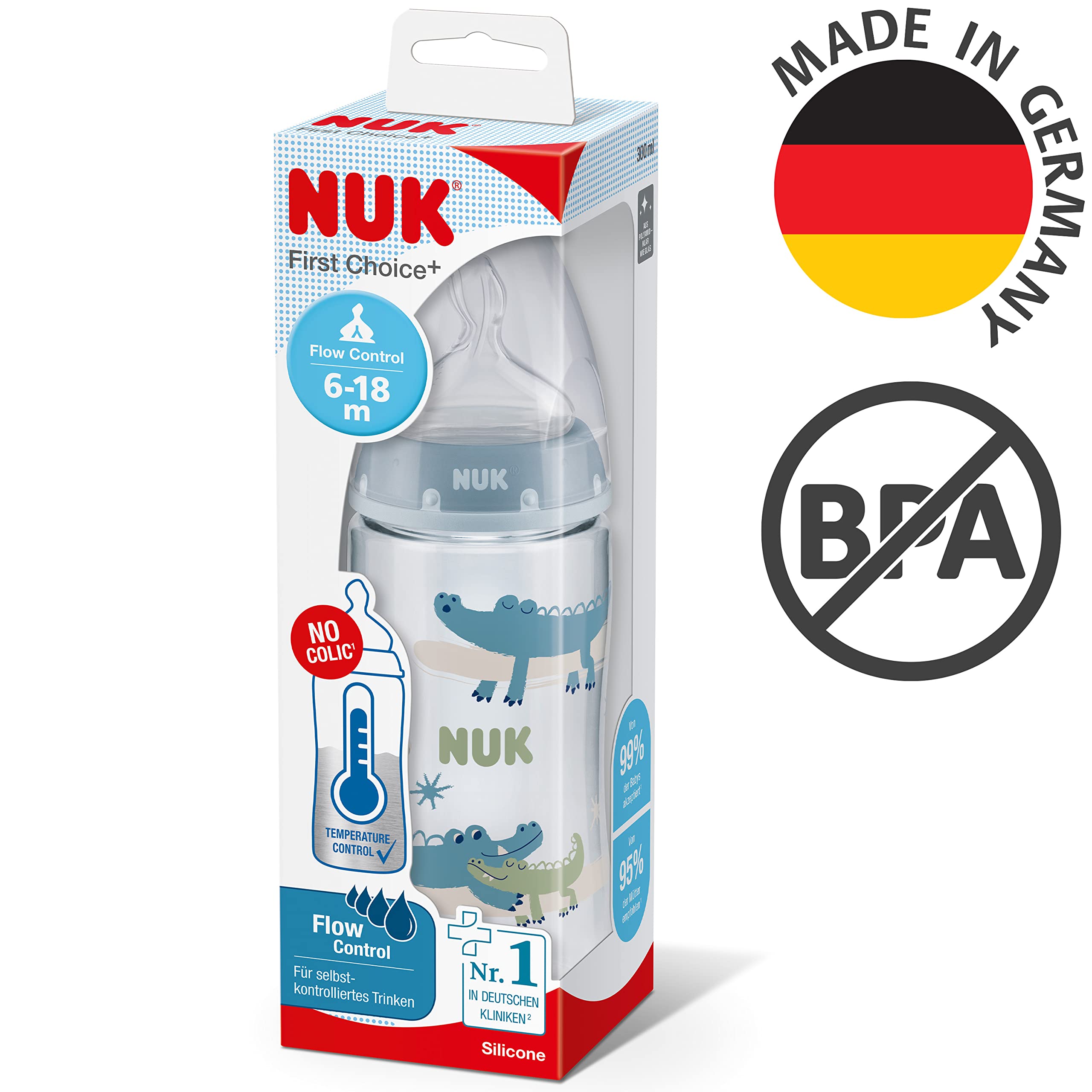 nuk-first-choice-biberon-300-ml-6-18-mesi-tettarella-y-in-silicone-coccodrillo-b image 7