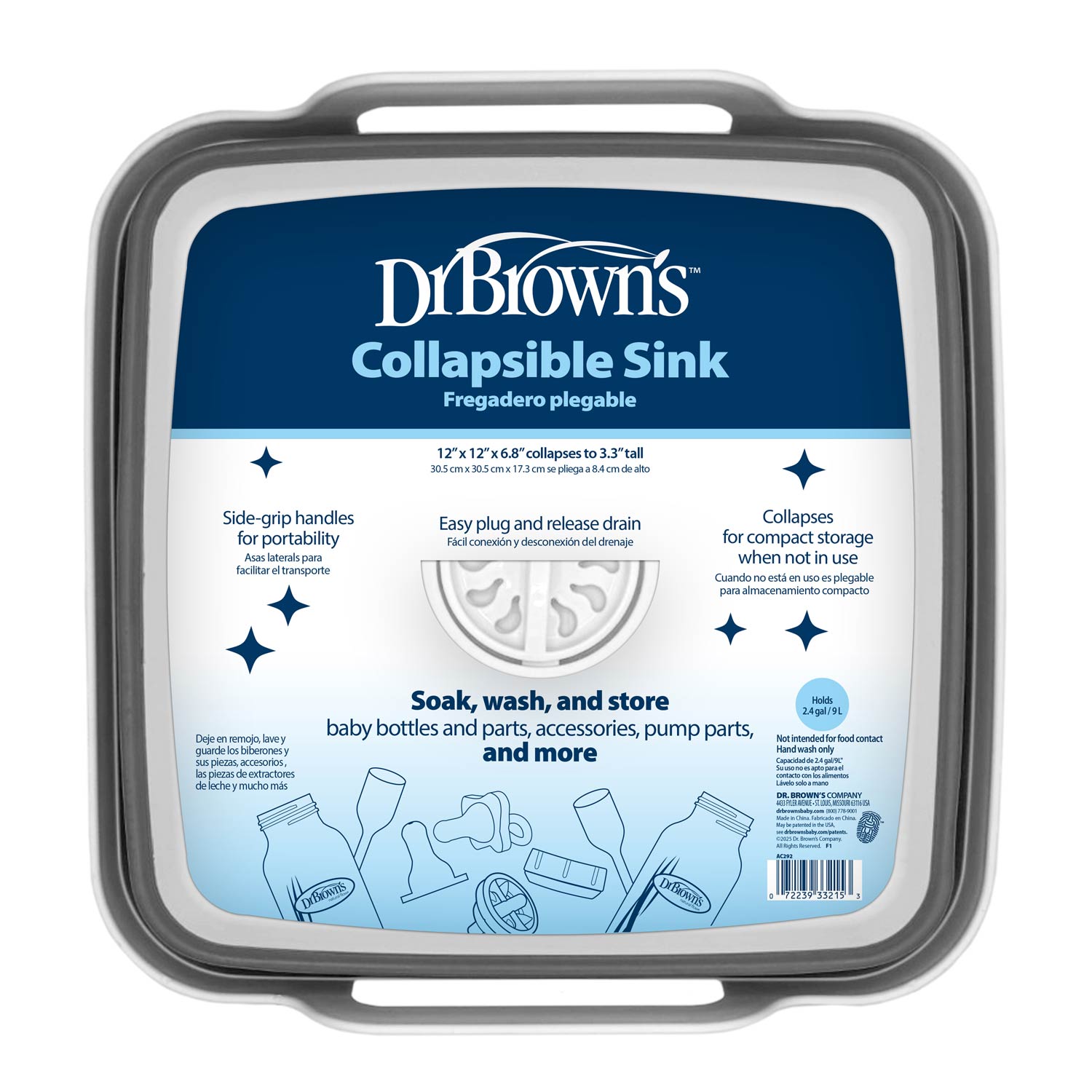 dr-brown-s-lavello-pieghevole-collapsible-sink-per-biberon image 3