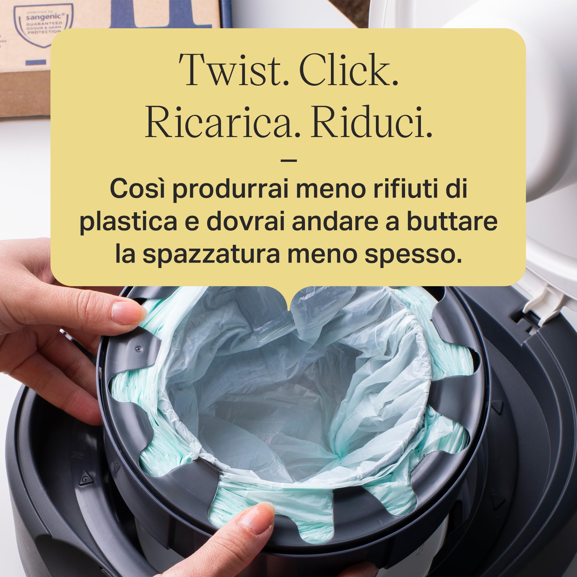 tommee-tippee-twist-click-ricariche-mangi-pannolini-3x10-5m image 7