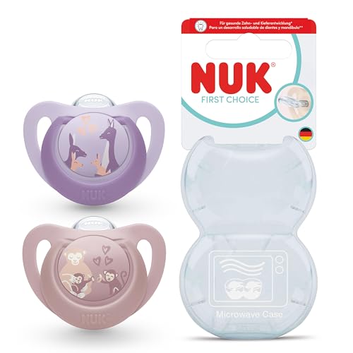 nuk-first-choice-ciuccio-18-36-mesi-ortodontico-scimmia-canguro-confezione-da-2 image 7