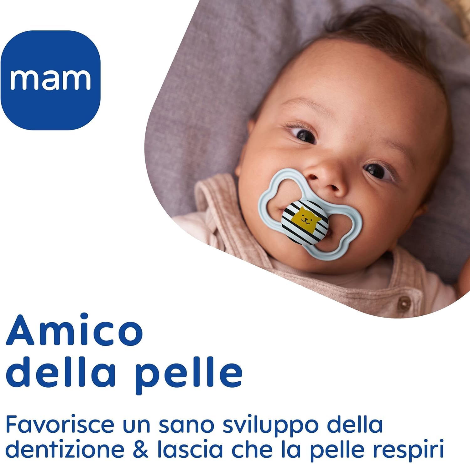 mam-air-succhietto-16-36-mesi-azzurro-set-2-pezzi-con-sterilizzatore image 2