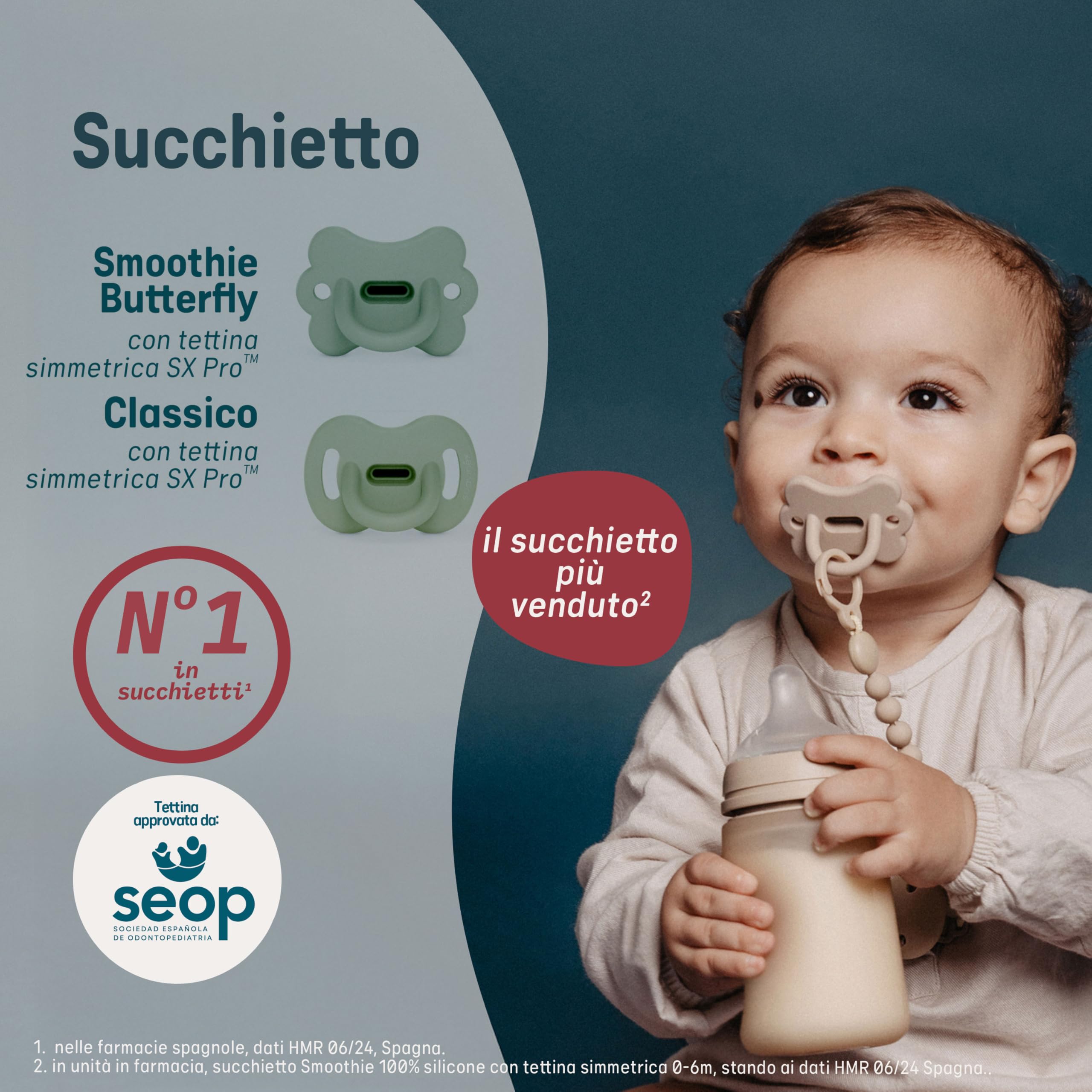 suavinex-colour-essence-smoothie-ciuccio-tutto-silicone-0-6-mesi-rosewater image 5
